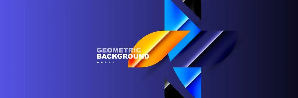 Abstract background with trendy dynamic effect. Motion vector Illustration Stock Illustration