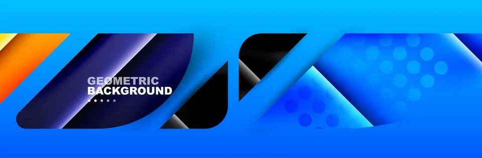 Abstract background with trendy dynamic effect. Motion vector Illustration Stock Illustration