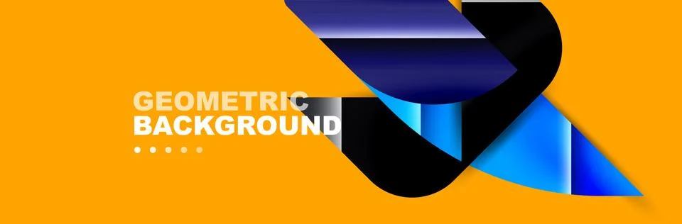 Abstract background with trendy dynamic effect. Motion vector Illustration Stock Illustration