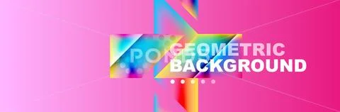 Abstract background with trendy dynamic effect. Motion vector Illustration 스톡 일러스트