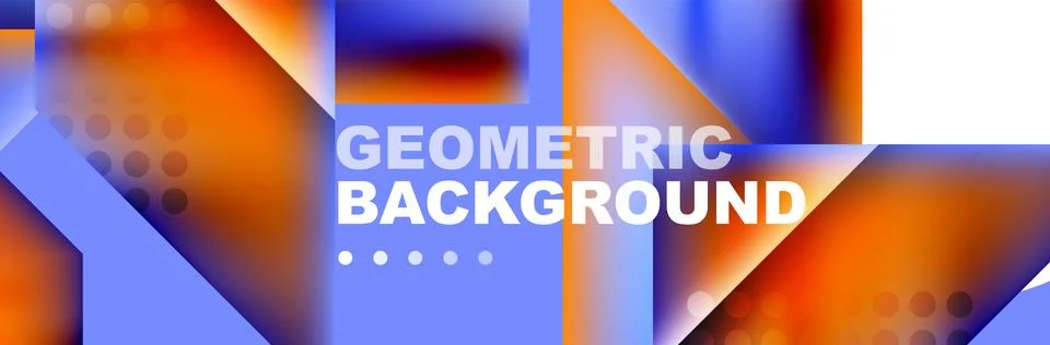 Abstract background with trendy dynamic effect. Motion vector Illustration Stock Illustration