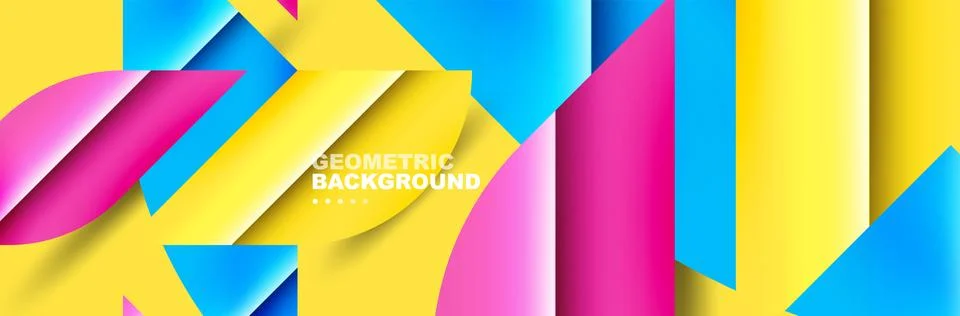 Abstract background with trendy dynamic effect. Motion vector Illustration Stock Illustration