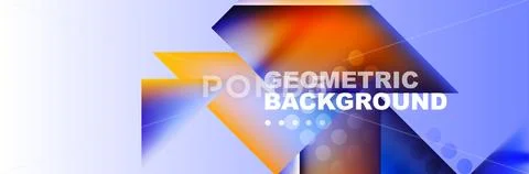 Abstract background with trendy dynamic effect. Motion vector Illustration Illustrazione stock
