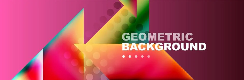 Abstract background with trendy dynamic effect. Motion vector Illustration Stock Illustration