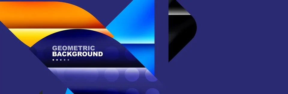 Abstract background with trendy dynamic effect. Motion vector Illustration Stock Illustration