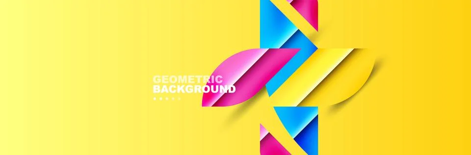 Abstract background with trendy dynamic effect. Motion vector Illustration Stock Illustration