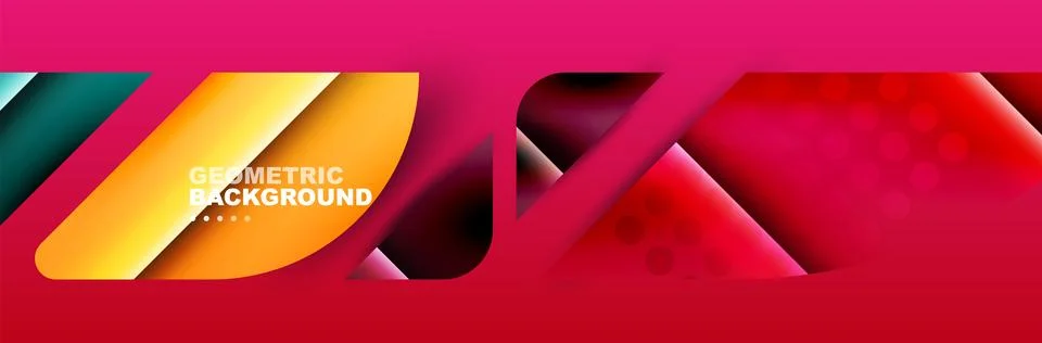 Abstract background with trendy dynamic effect. Motion vector Illustration Stock Illustration
