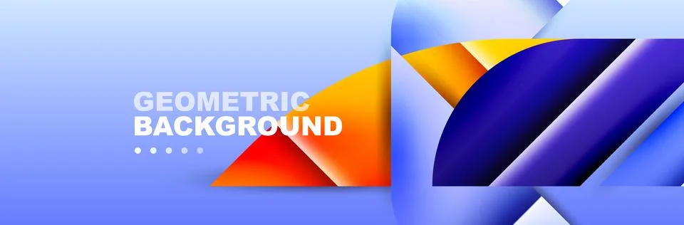 Abstract background with trendy dynamic effect. Motion vector Illustration Stock Illustration