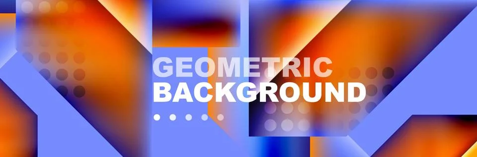 Abstract background with trendy dynamic effect. Motion vector Illustration Stock Illustration