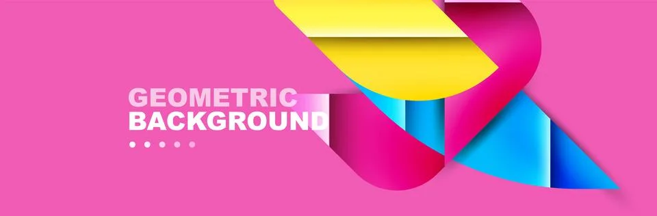 Abstract background with trendy dynamic effect. Motion vector Illustration Stock Illustration