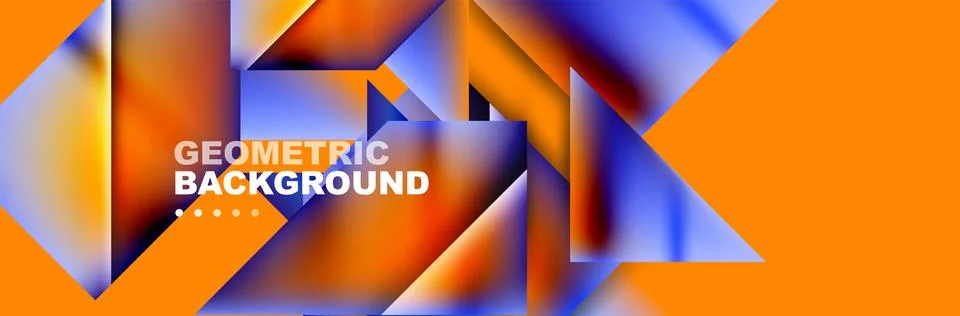 Abstract background with trendy dynamic effect. Motion vector Illustration Stock Illustration