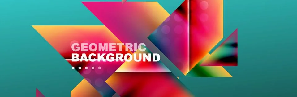 Abstract background with trendy dynamic effect. Motion vector Illustration Stock Illustration