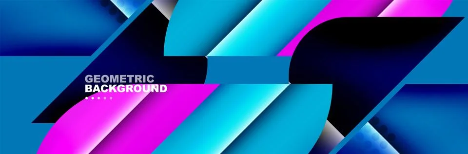 Abstract background with trendy dynamic effect. Motion vector Illustration Stock Illustration