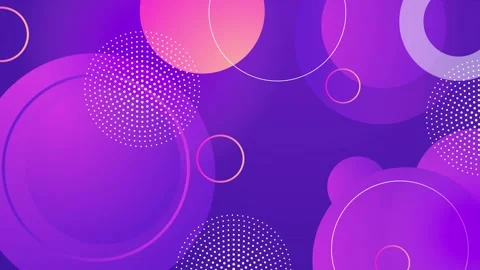 Abstract background with trendy gradient shapes and pattern seamless 4k video Stock Footage 296623763