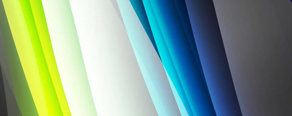 Abstract background, trendy simple fluid color gradients waves. Vector Stock Illustration