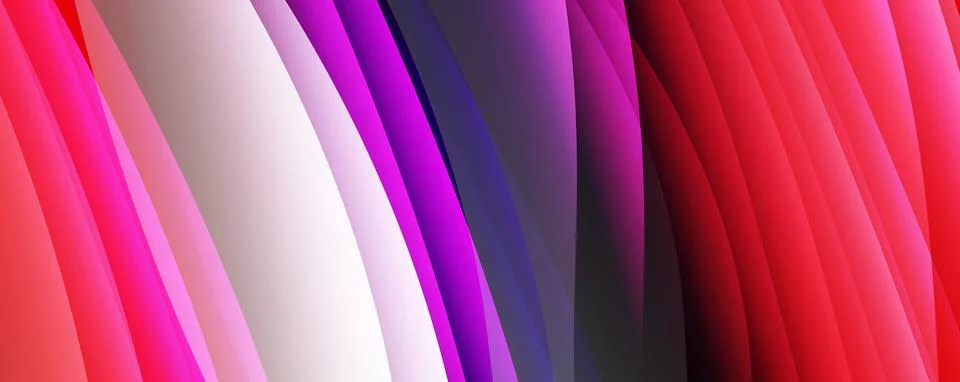 Abstract background, trendy simple fluid color gradients waves. Vector Stock Illustration
