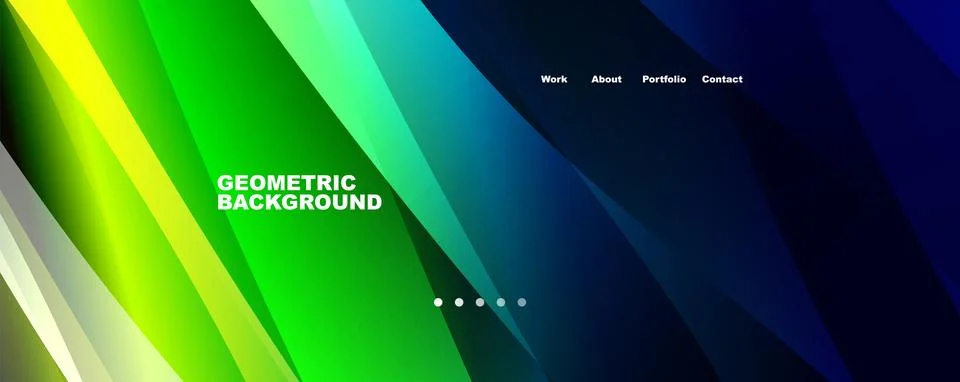 Abstract background, trendy simple fluid color gradients waves. Vector イラスト素材