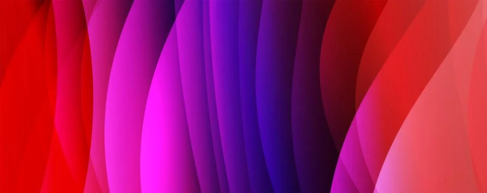 Abstract background, trendy simple fluid color gradients waves. Vector Stock Illustration