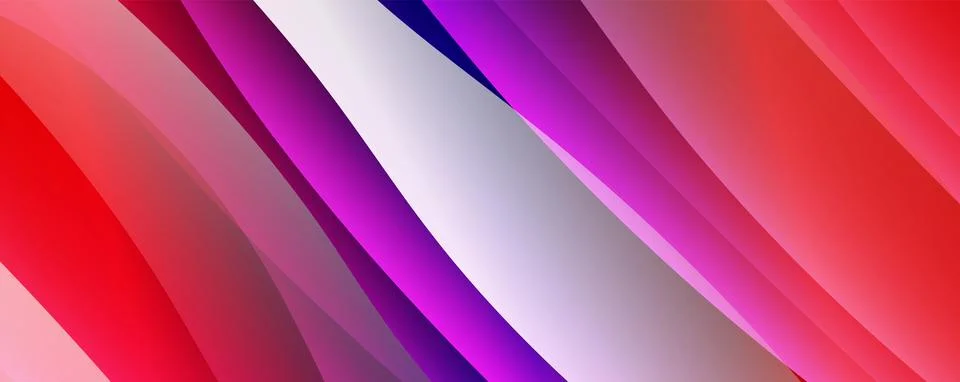Abstract background, trendy simple fluid color gradients waves. Vector 스톡 일러스트