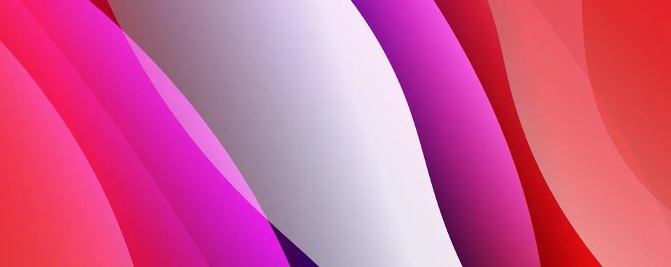 Abstract background, trendy simple fluid color gradients waves. Vector Stock Illustration