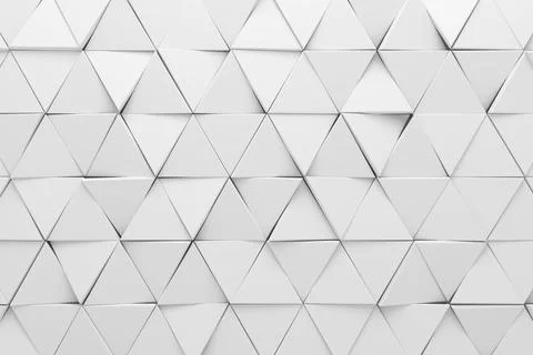 Abstract background of triangle. 3D rendering. Stock Illustration