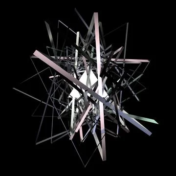 Abstract background of triangle shape. 3D rendering. Stock Illustration