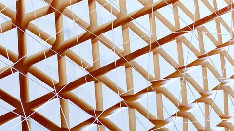 Abstract background triangle,geometric background,3d rendering Illustrazione stock