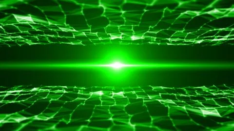 Abstract background with triangles and flares Stock Illustration