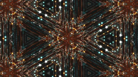 Abstract background with triangles and sparkles Stock Footage 235656084