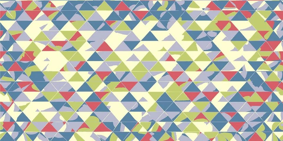 Abstract background of triangles. Background image. Vector illustration Stock Illustration
