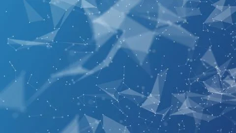 Abstract Background Triangles Background Plexus Stock Illustration
