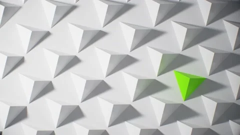 Abstract background triangles closeup stracture with unque element Video stock 148162039