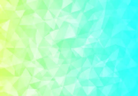 Abstract background triangles. Gradient from light blue to light green. Иллюстрация