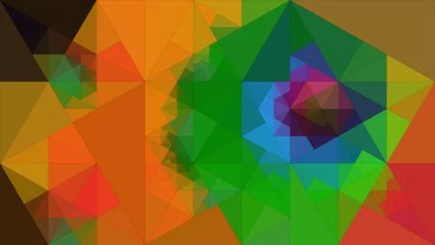 Abstract background of triangles Illustrazione stock