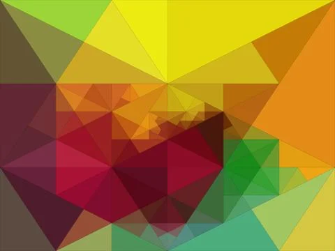 Abstract background of triangles Stock Illustration