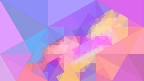 Abstract background of triangles Stock Illustration