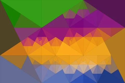 Abstract background of triangles Stock Illustration