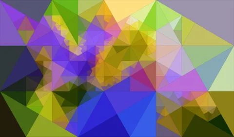 Abstract background of triangles Stockillustratie