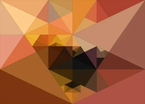 Abstract background of triangles Illustrazione stock