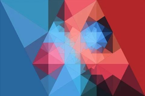 Abstract background of triangles Stock Illustration
