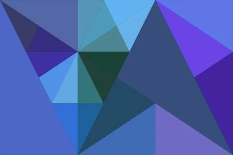 Abstract background of triangles Stock Illustration