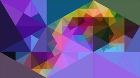 Abstract background of triangles Stock Illustration