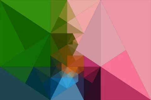 Abstract background of triangles Illustration