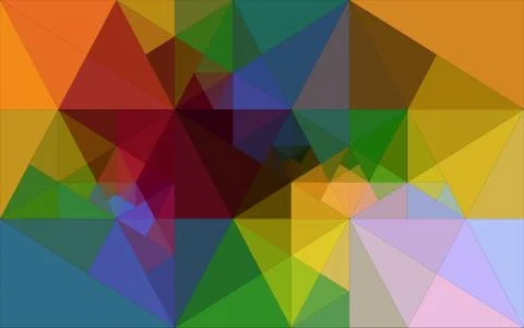 Abstract background of triangles Illustrazione stock