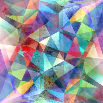 Abstract background of triangles Stock Illustration