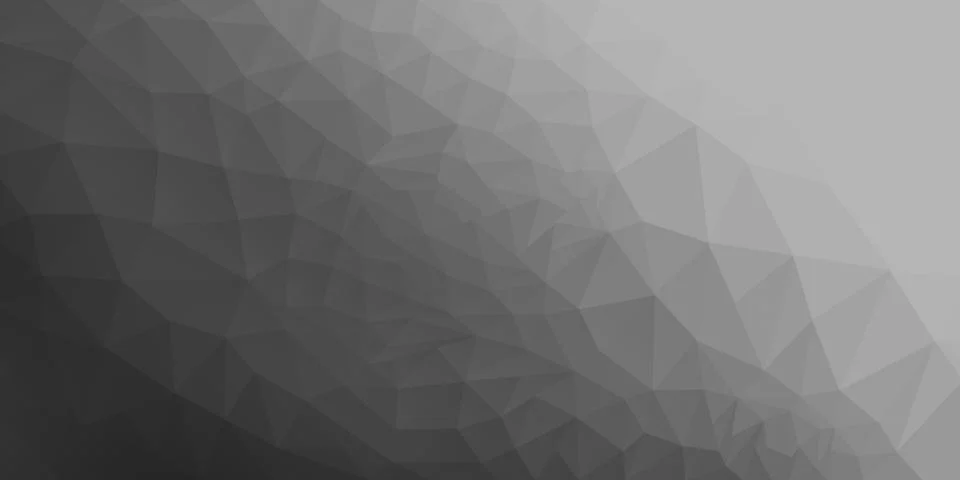 Abstract background of triangles with a smooth gray gradient Stock Illustration