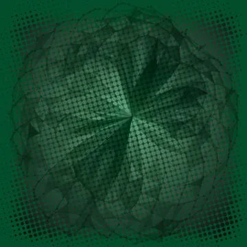 Abstract background with triangles on theme digital technology a Stock Illustration