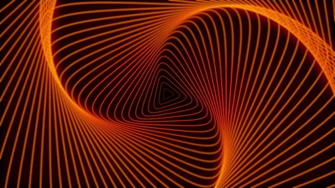 Abstract background with triangles transforming on black background. Minimal 스톡 동영상 160655773