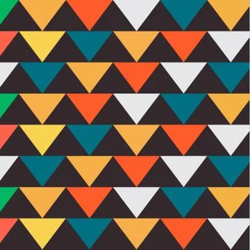 Abstract background with triangles, vector illustration, low polygon Stock Illustration