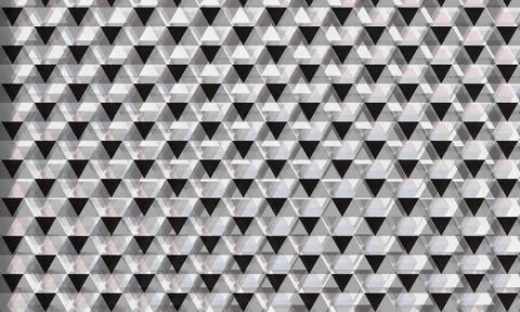 Abstract background with triangular elements geometric 3d texture Stock Illustration